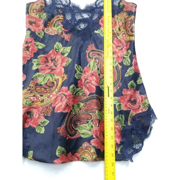 Vtg Victorias Secret Camisole Women M Floral Lace Romantic Fairy Coquette Y2K - Picture 7 of 8